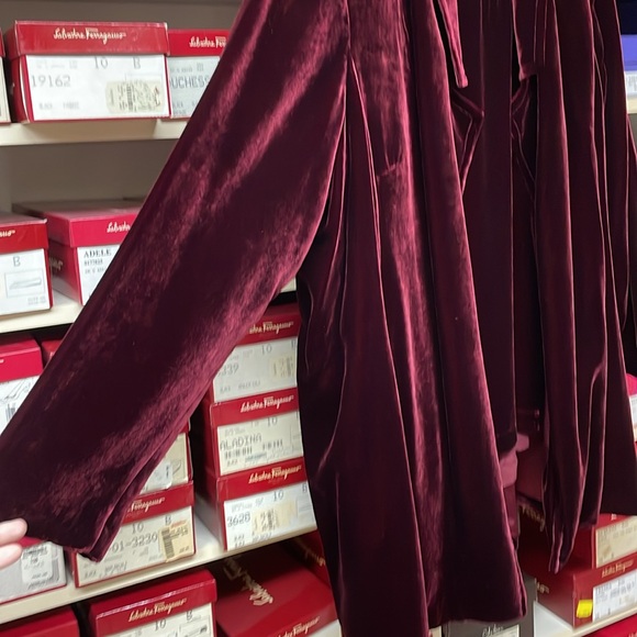 Eileen Fisher Faux crushed velvet set - Picture 4 of 5